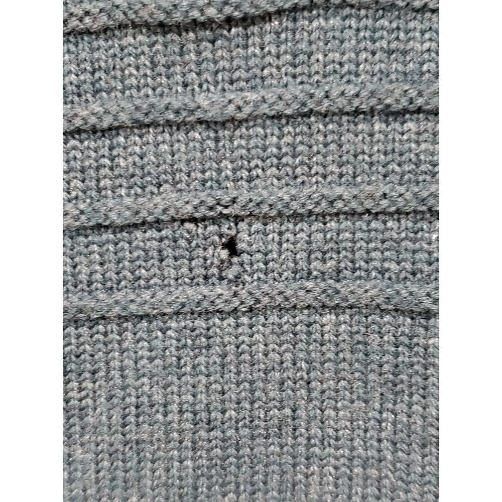 Duluth Trading Co Men’s Wool Blend Pullover Sweater XL Teal 70% Recycled Wool - Picture 2 of 13